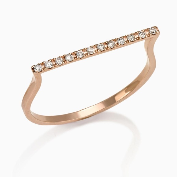 Bar Diamond Ring - Picture 2 of 4